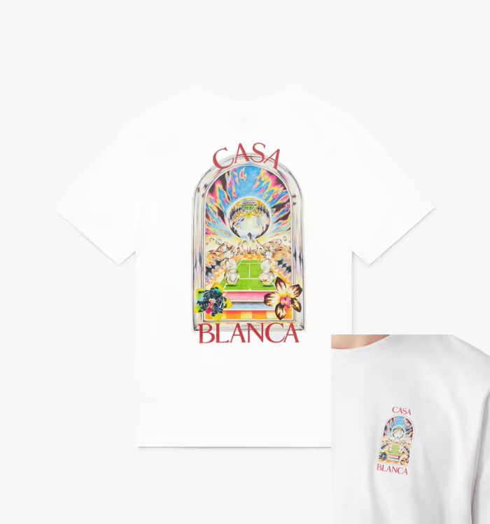 Streetwear Brand With Flowers - White Arches Flower Classic Logo Street