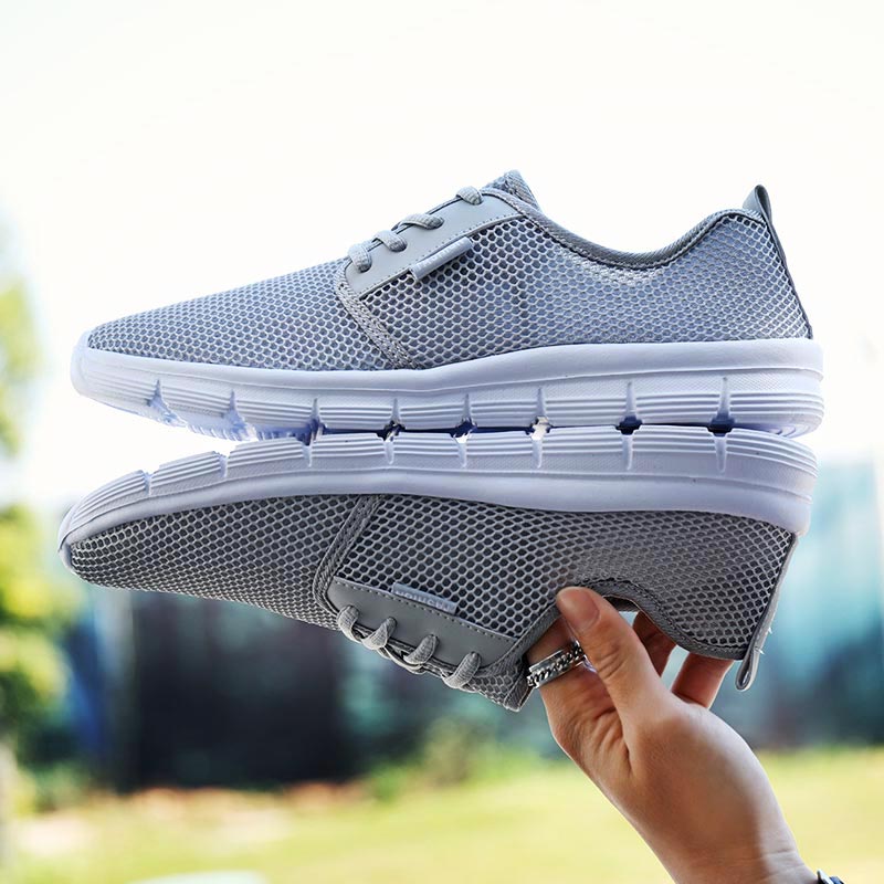 Streetwear Brand With Flowers - Big Size Summer Breathe Mens Sneakers
