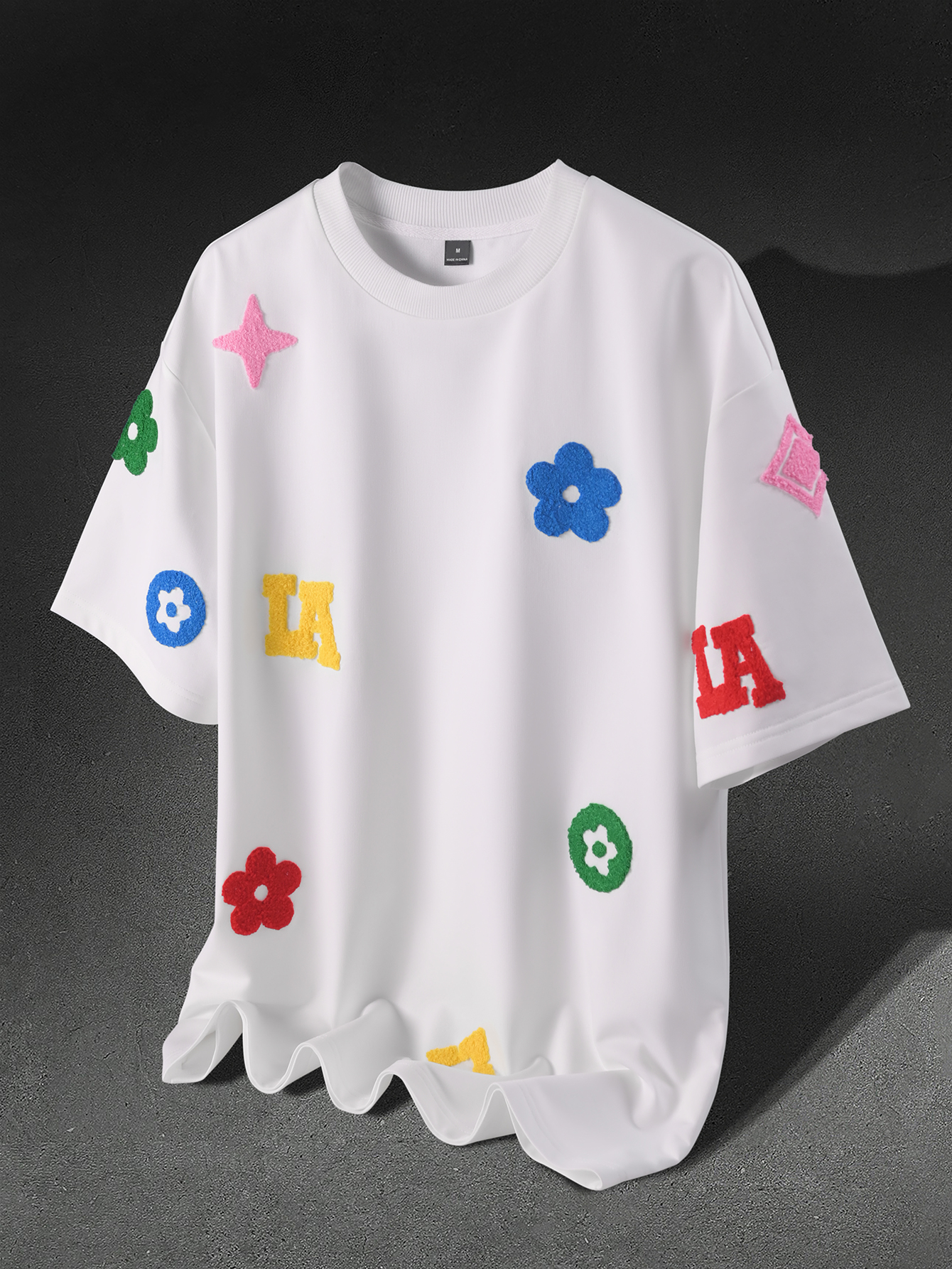 Men's Oversized Y2K Streetwear - Streetwear Brand With Flowers reseña y precio