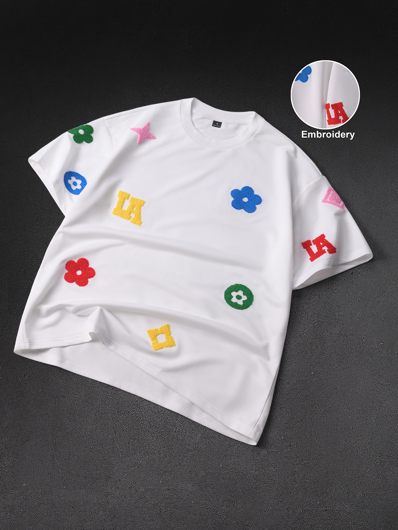 Men's Oversized Y2K Streetwear - Streetwear Brand With Flowers reseña y precio
