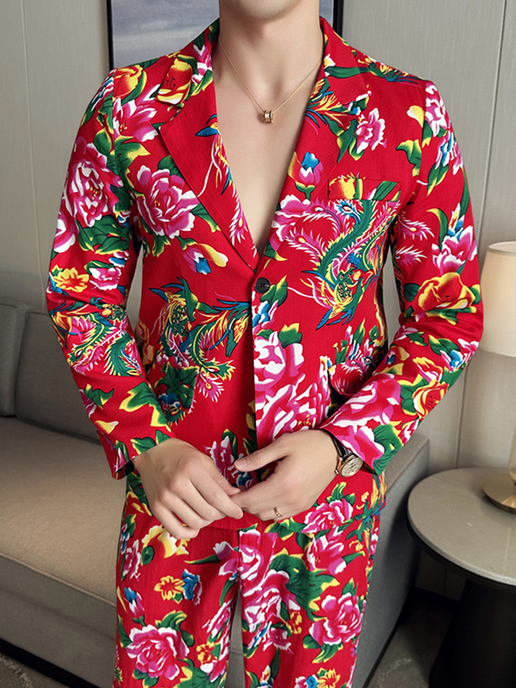 Northeast Large Flower Men's C - Streetwear Brand With Flowers reseña y precio