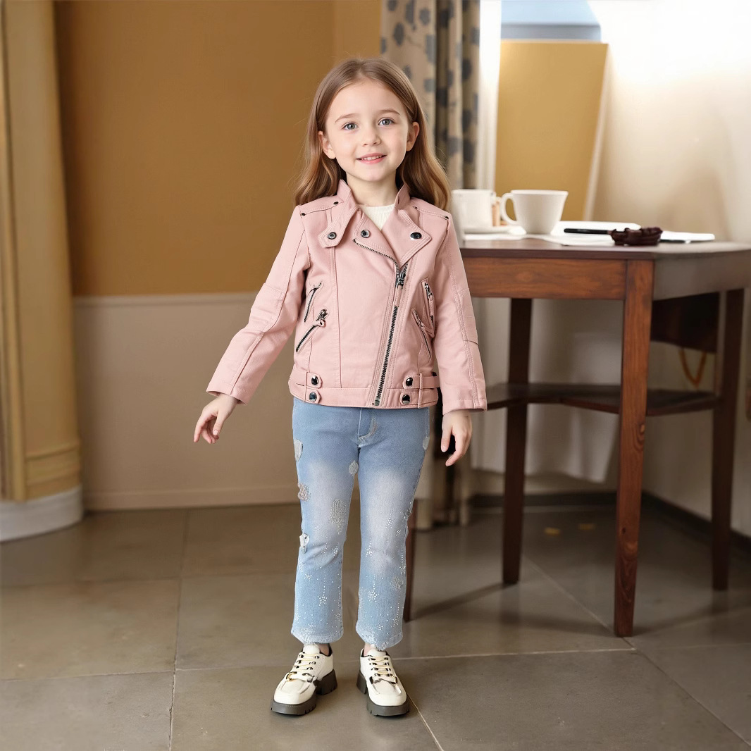 2-12Y Girls Christmas Pink Red - Streetwear Brand Logo Design reseña y precio