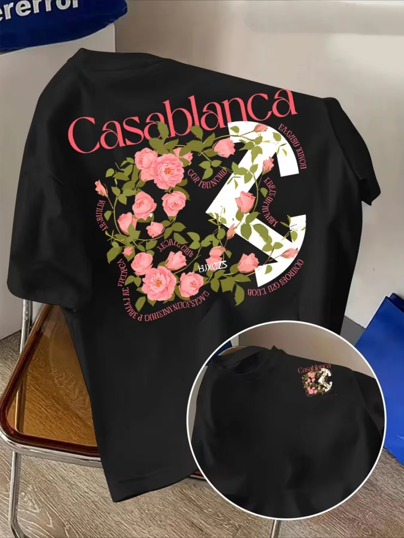 White Flower Arrow Trendy Stre - Streetwear Brand With Flowers reseña y precio
