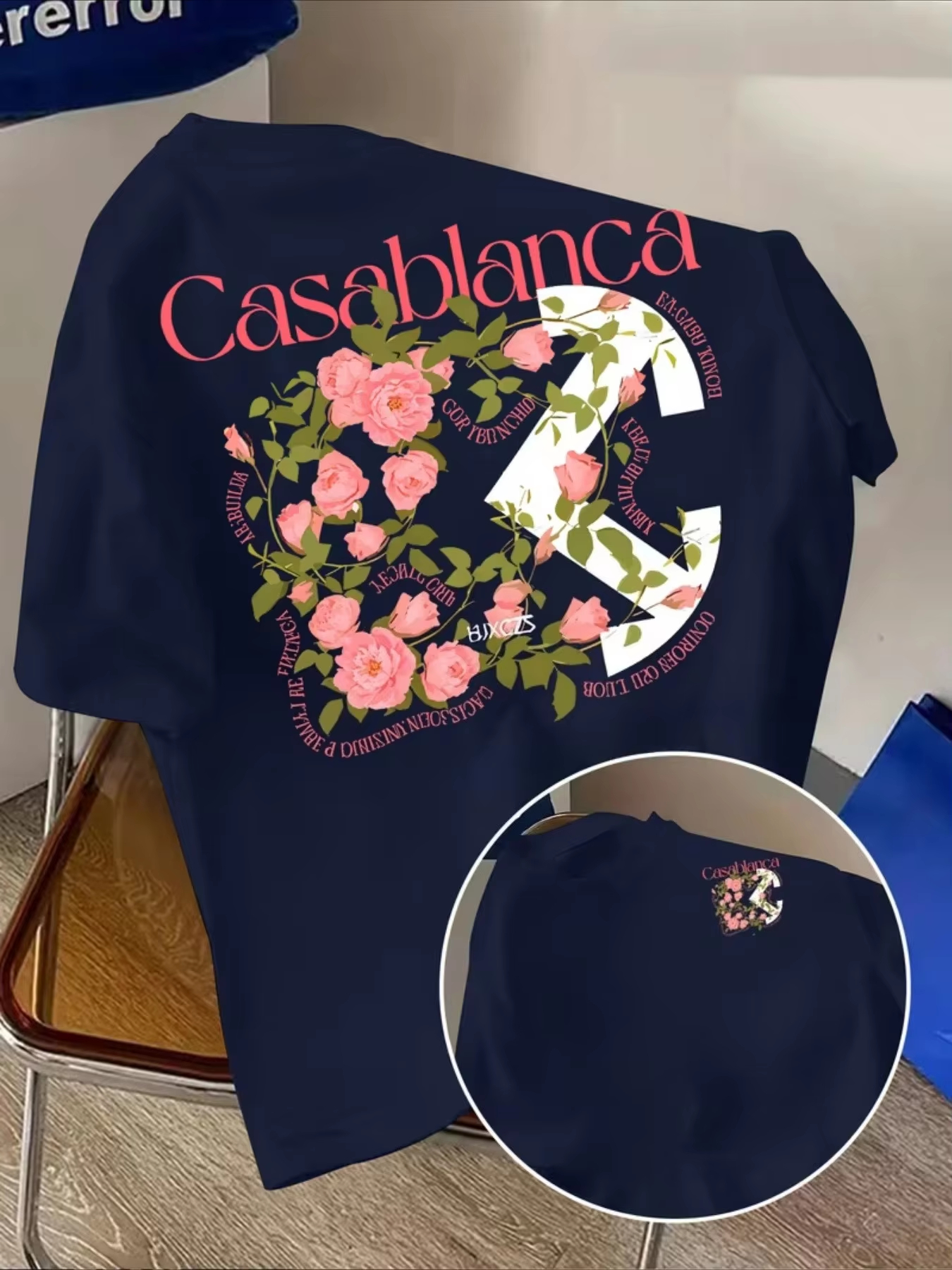 White Flower Arrow Trendy Stre - Streetwear Brand With Flowers reseña y precio