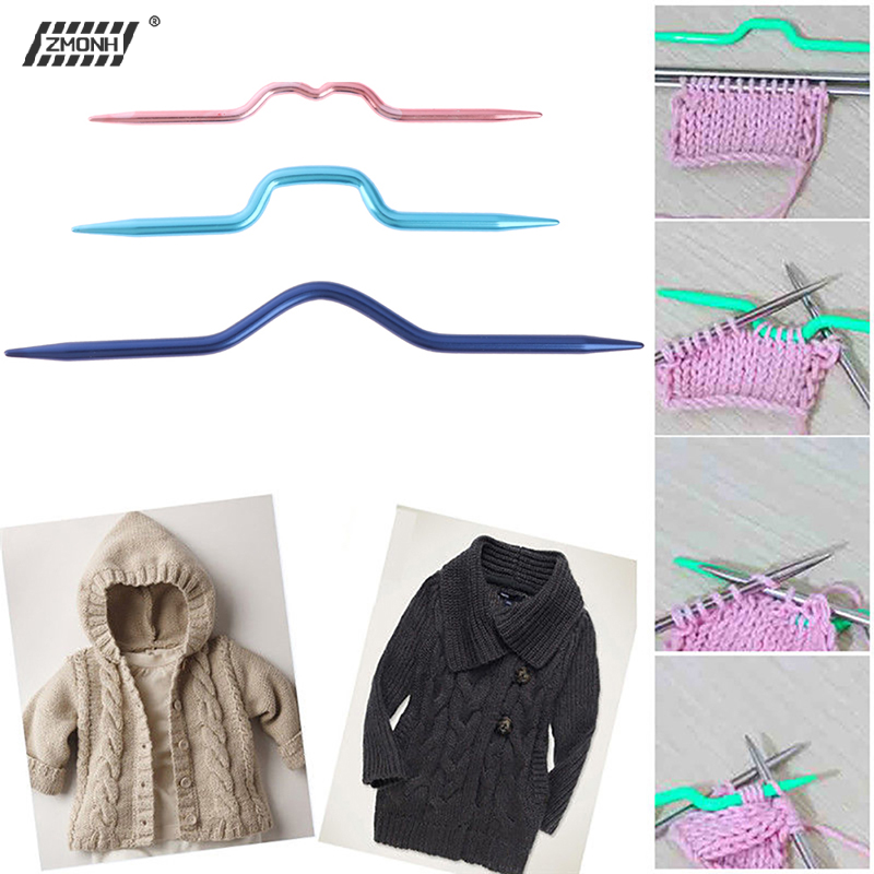 [H]3Pcs/lot Curved Crochet Hoo - Kith Sweater Knit reseña y precio