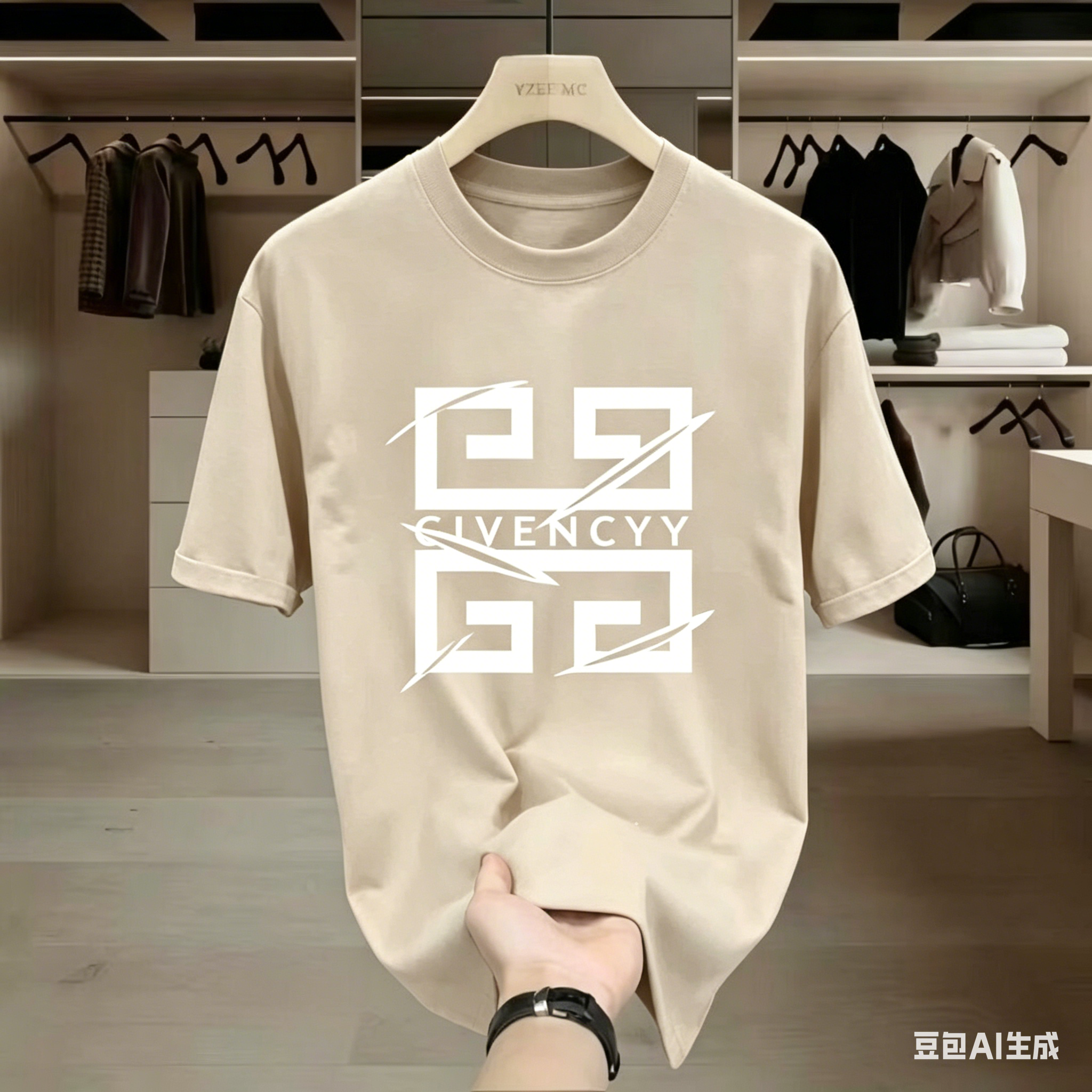 2026Men's  Brand Logo Print T- - Streetwear Brand Logo Design reseña y precio