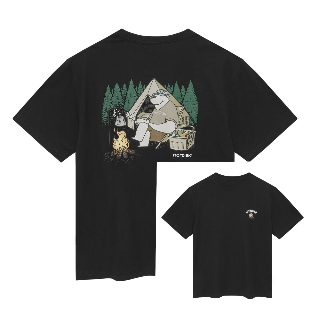 Black Classic Outdoor Camping  - Streetwear Brand Graphics reseña y precio