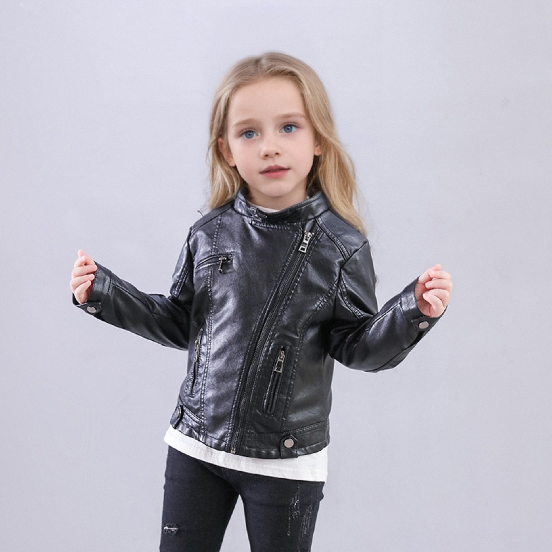 2-12Y New Year Girls Black Roc - Streetwear Brand Logo Design reseña y precio