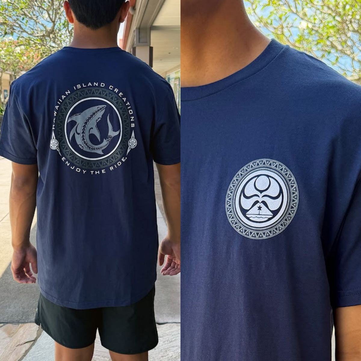 SHARK BITE  ALOHA Hawaiian Leg - Streetwear Brand Graphics reseña y precio