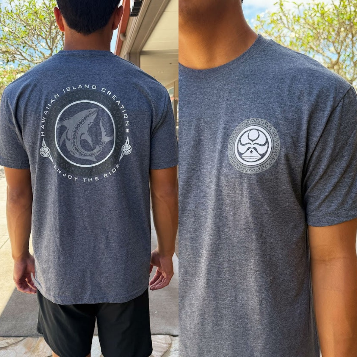 SHARK BITE  ALOHA Hawaiian Leg - Streetwear Brand Graphics reseña y precio